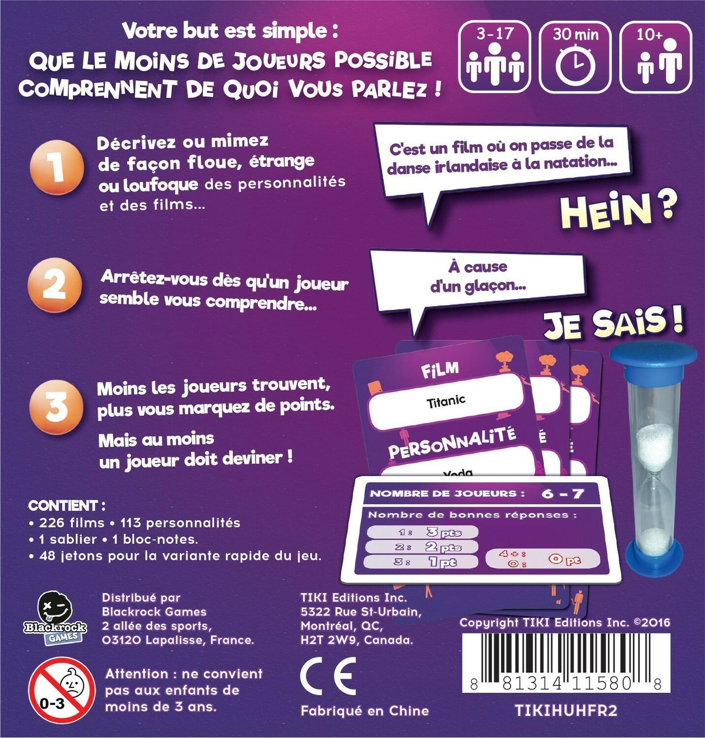 Hein ? Cinéma & Personnalités Back