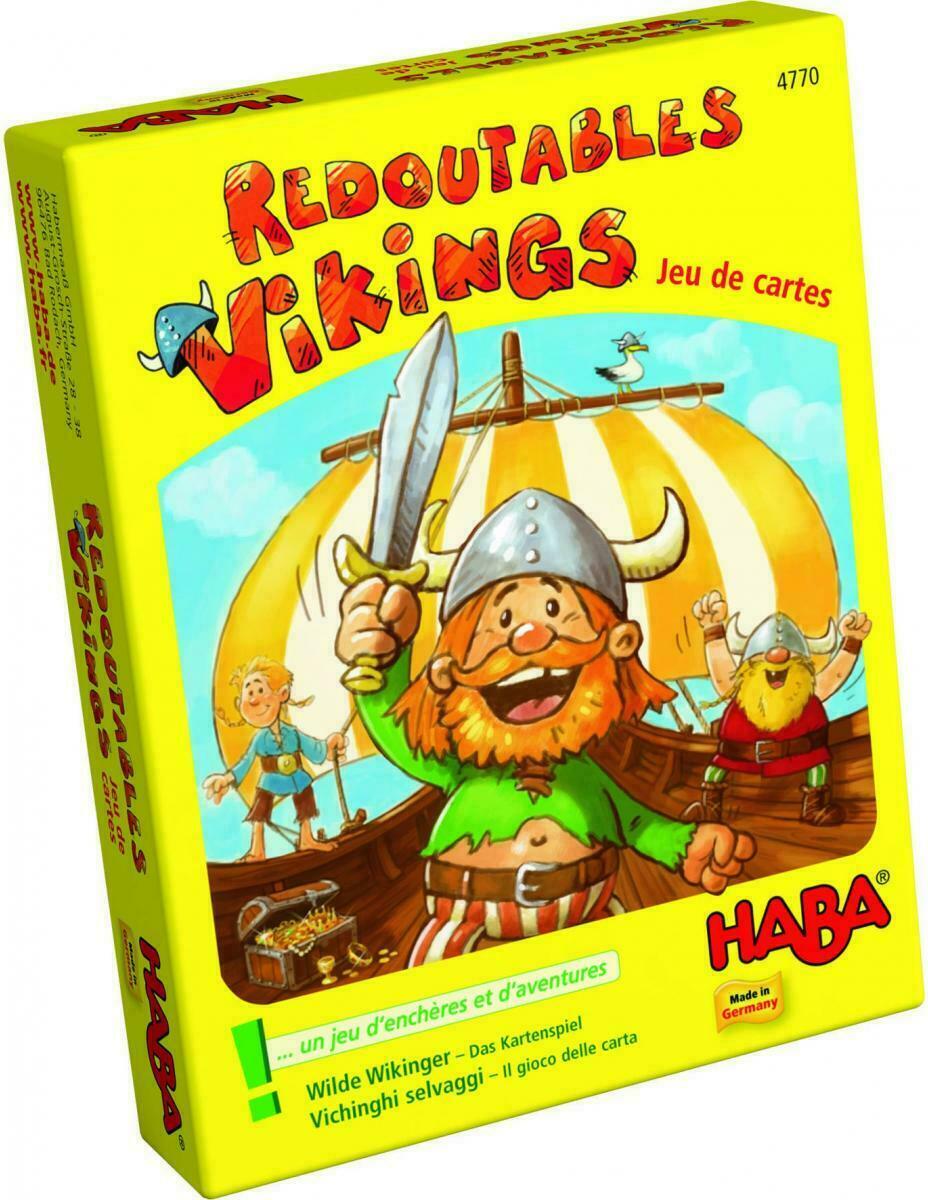 Redoutables Vikings: Jeu de Cartes Cover 3d