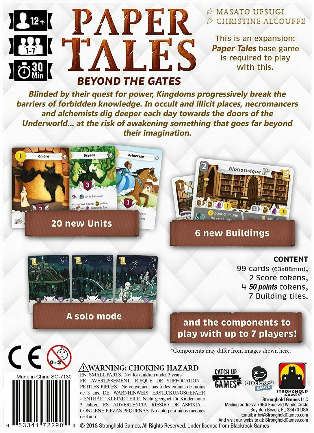 Paper Tales: Beyond the Gates Back