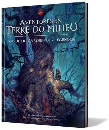 Aventures en Terre du Milieu: Guide du Gardien des Légendes Cover 3d
