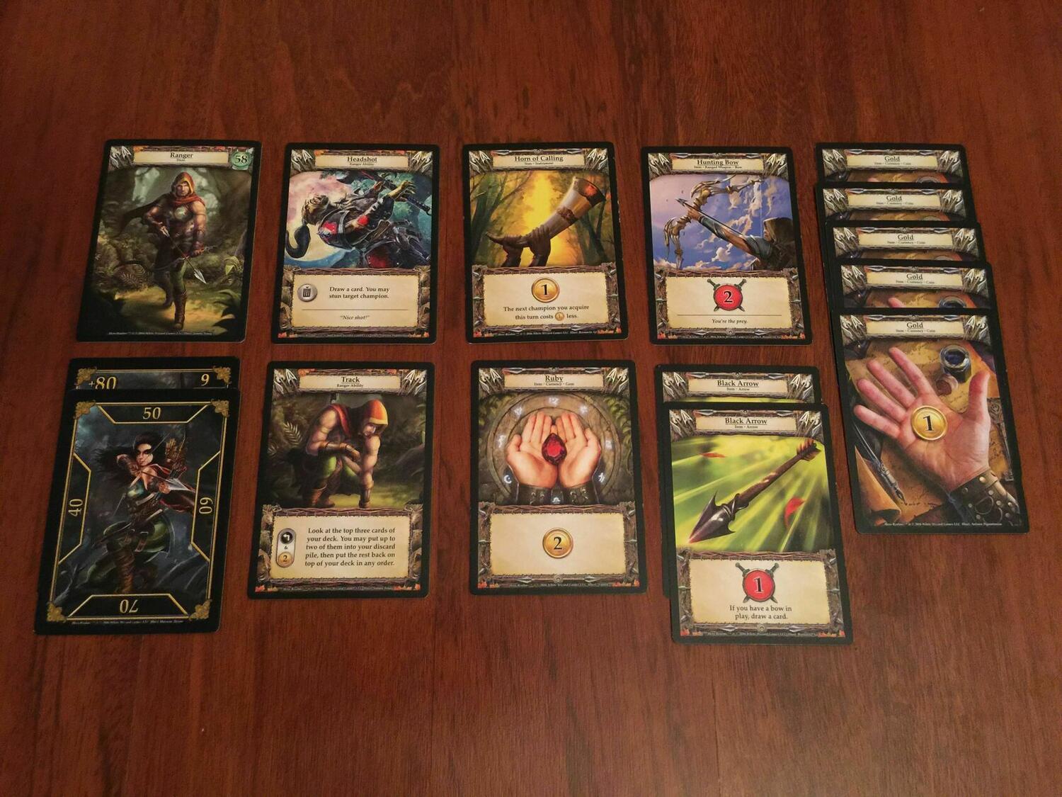 Hero Realms: Deck de Héros - Archer Cartes