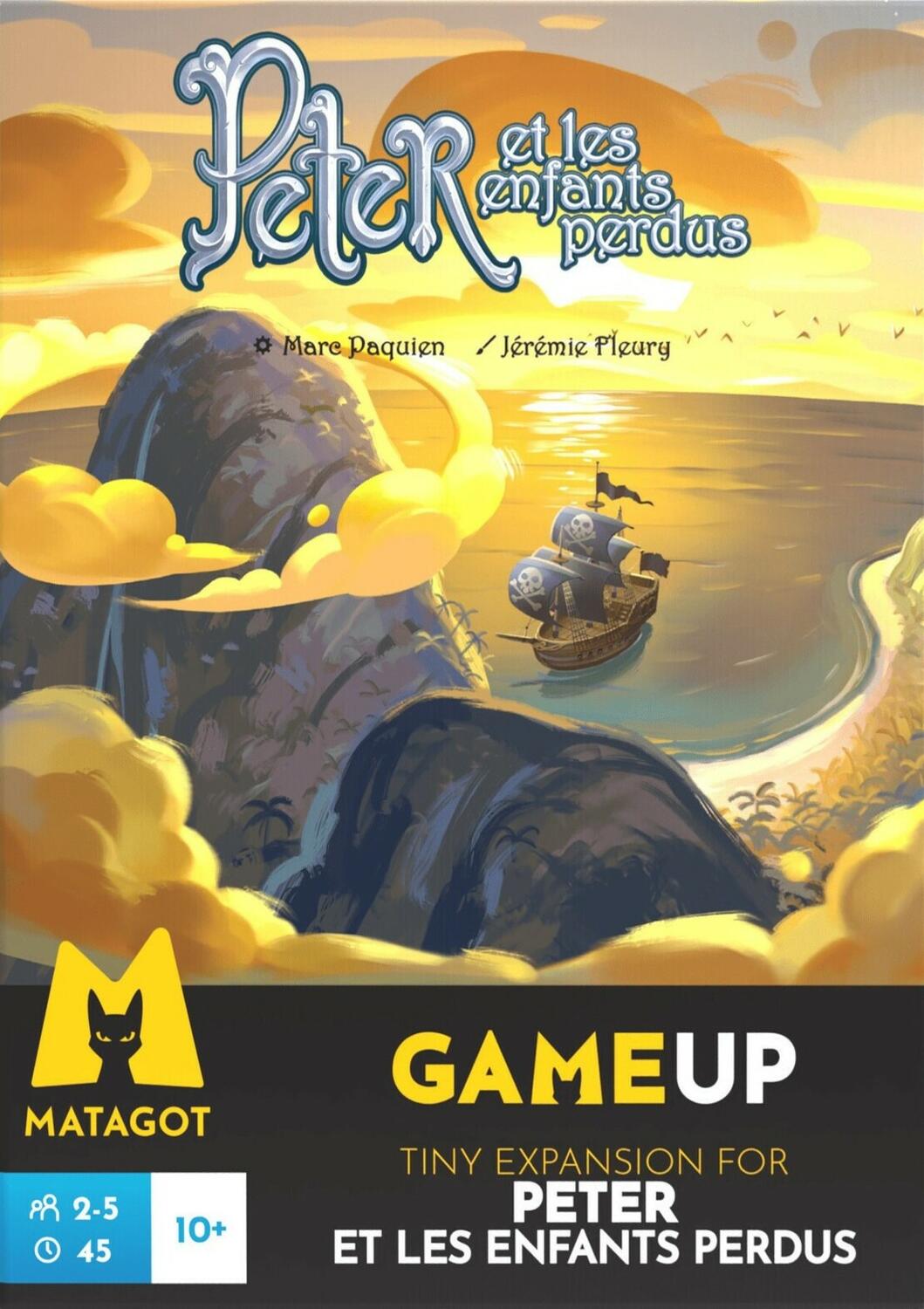 Peter et les Enfants Perdus: Game Up Cover