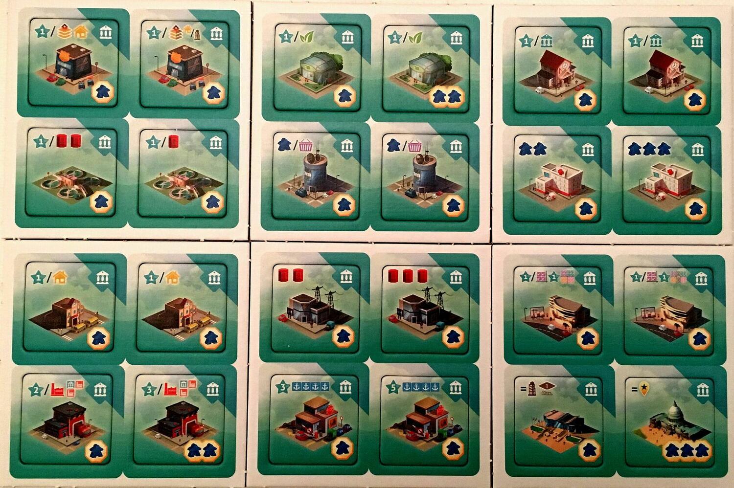 Quadropolis: Public Services Tuiles