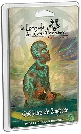 La Légende des Cinq Anneaux: Le Jeu de Cartes - Quêteurs de Sagesse Cover 3d