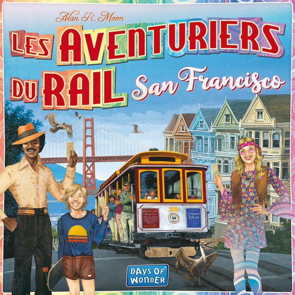 Les Aventuriers du Rail: San Francisco Cover