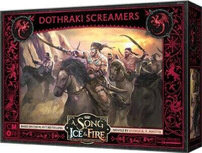 Le Trône de Fer: Le Jeu de Figurines - Hurleurs Dothraki Cover 3d