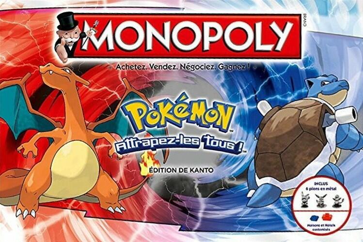 Monopoly: Pokémon - Édition de Kanto Cover