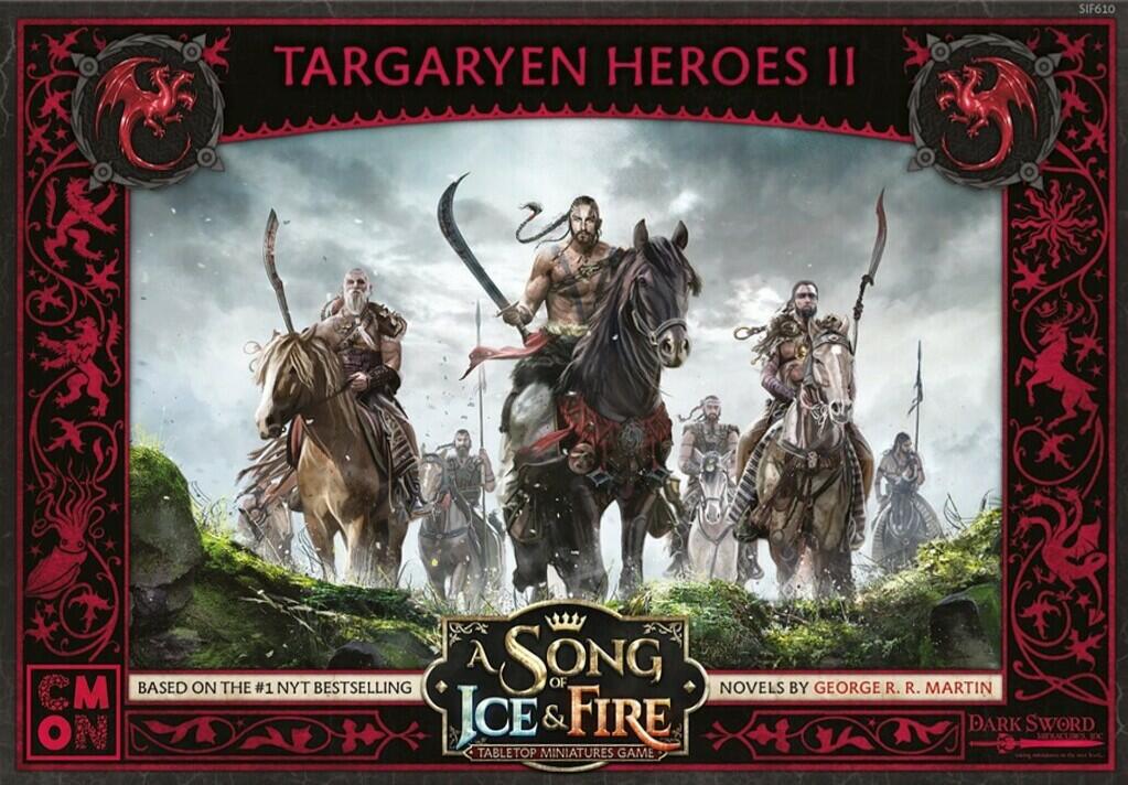 Le Trône de Fer: Le Jeu de Figurines - Héros Targaryen II Cover