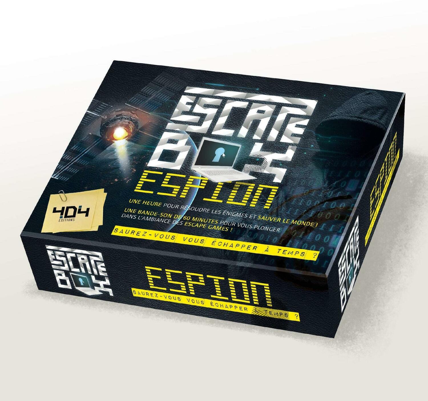 Escape Box: Espion Cover 3d