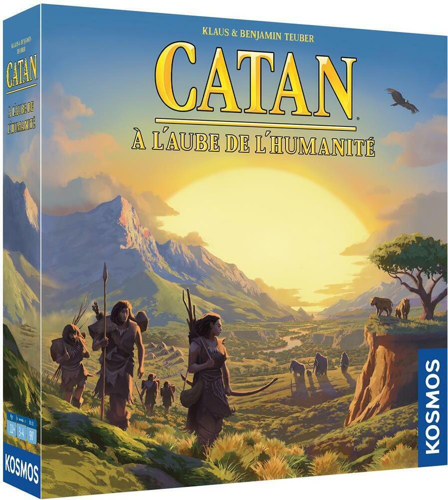 Catan: A l'Aube de l'Humanité Cover 3d