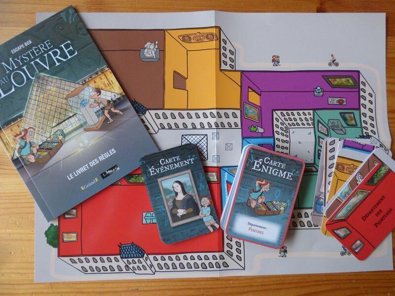 Escape Box: Mystère au Louvre Eclate