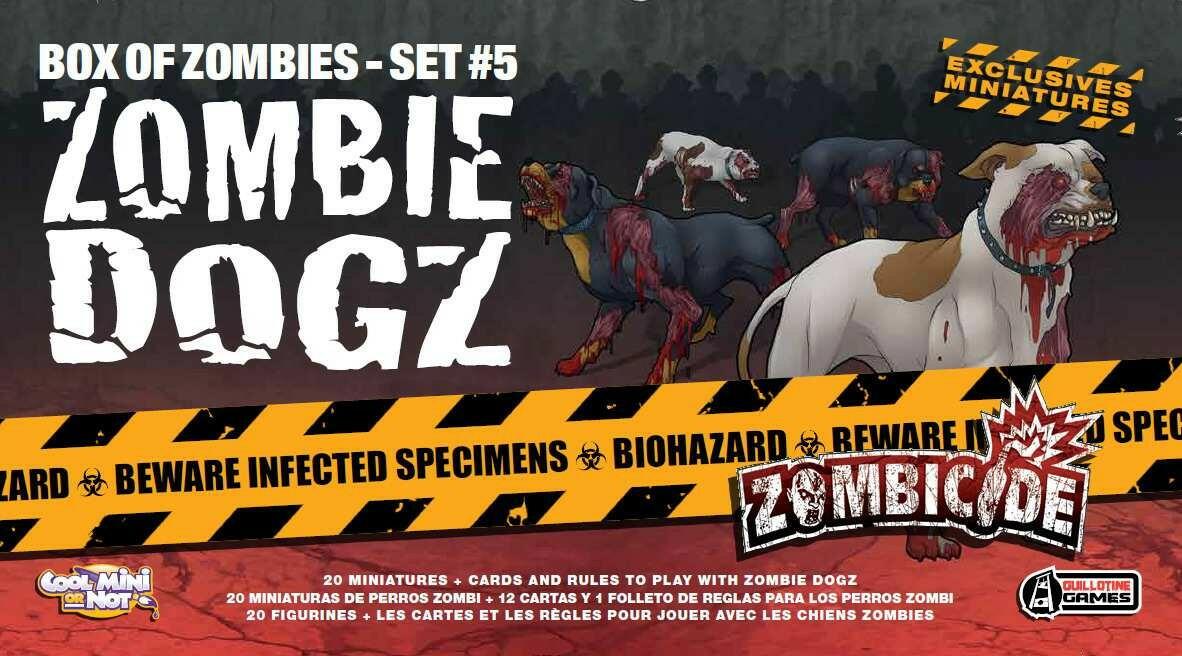 Zombicide: Box of Zombies Set #5 - Zombie Dogz Cover