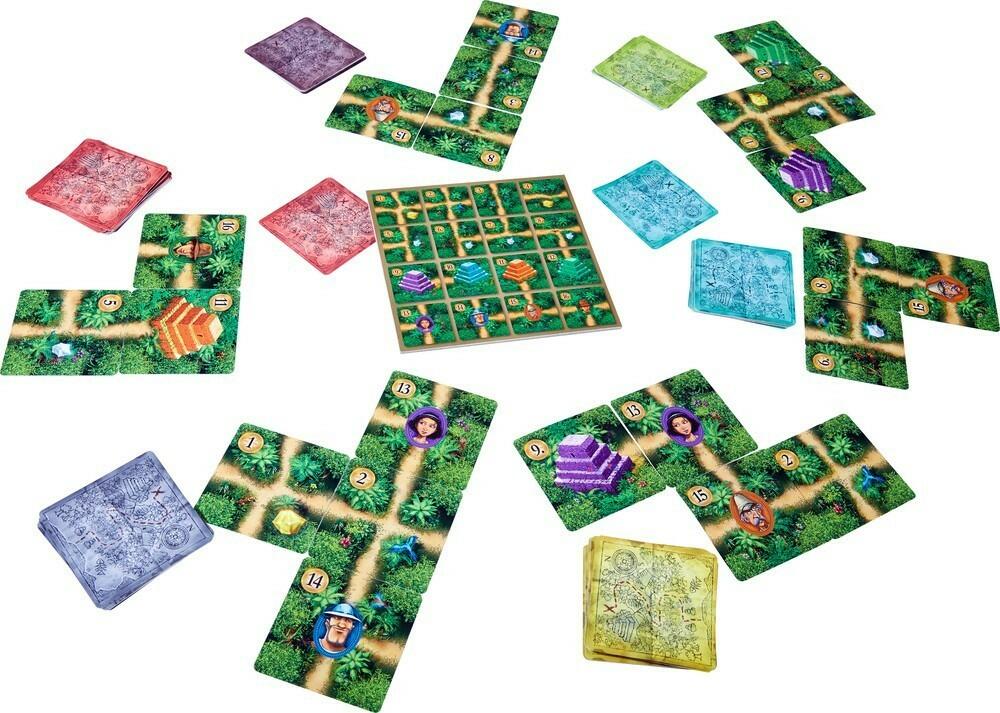 Karuba: Jeu de Cartes Eclate