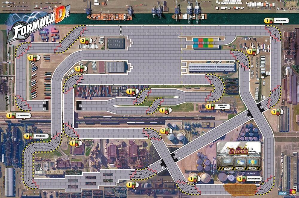 Formula D: Circuits 3 - Singapore & Docks Circuit