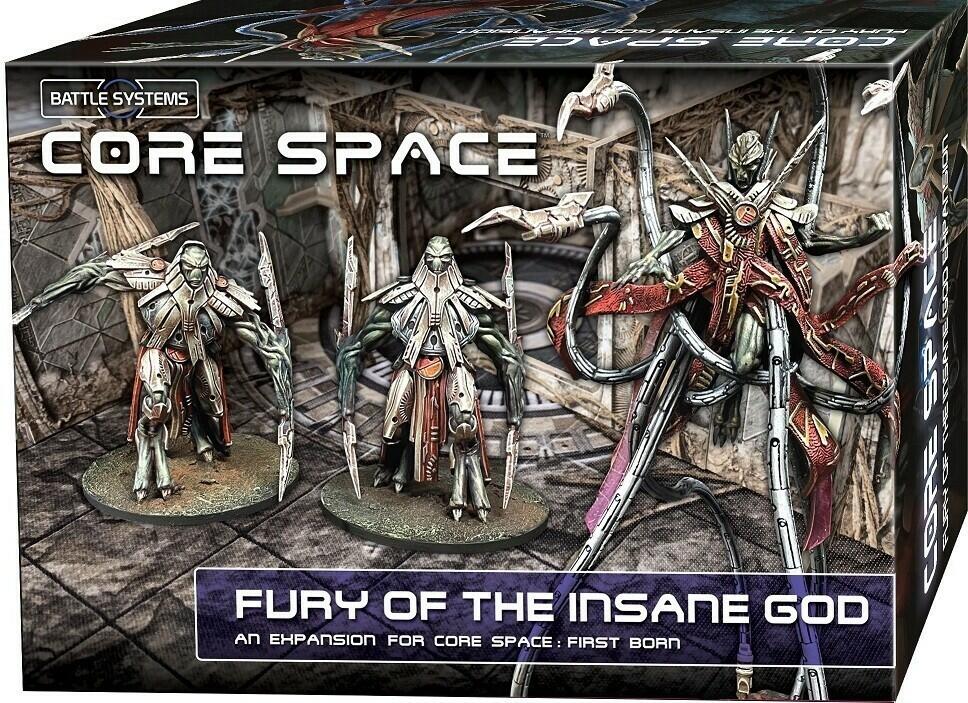 Core Space: First Born - Fury of the Insane God Cover 3d