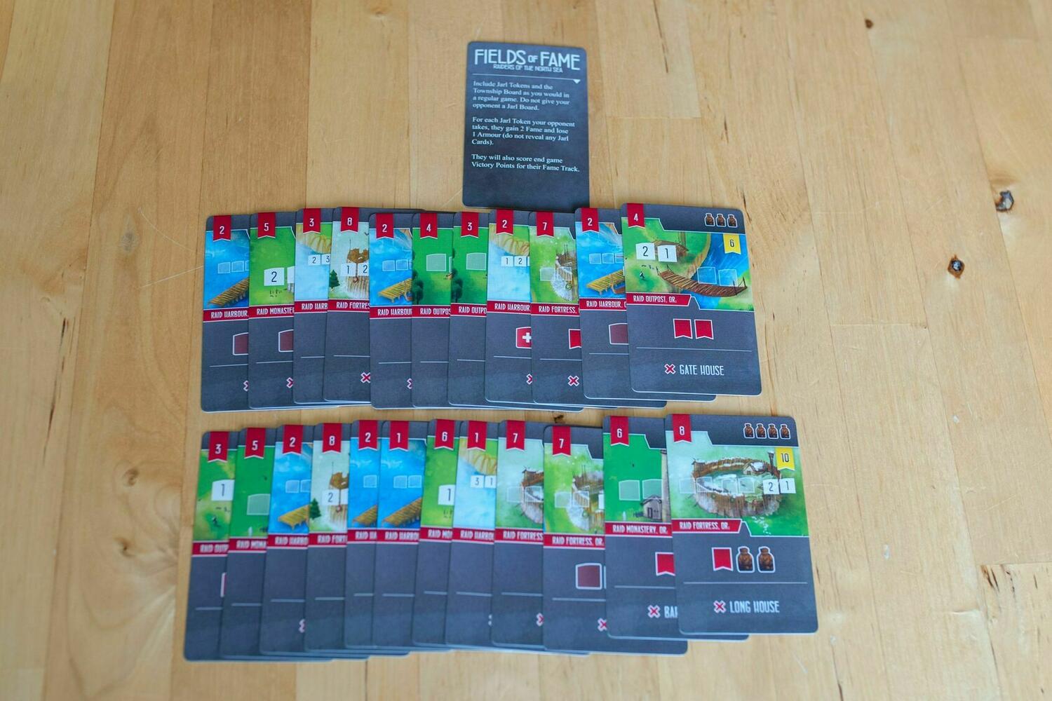 Pillards de la Mer du Nord: Version Solo Cartes