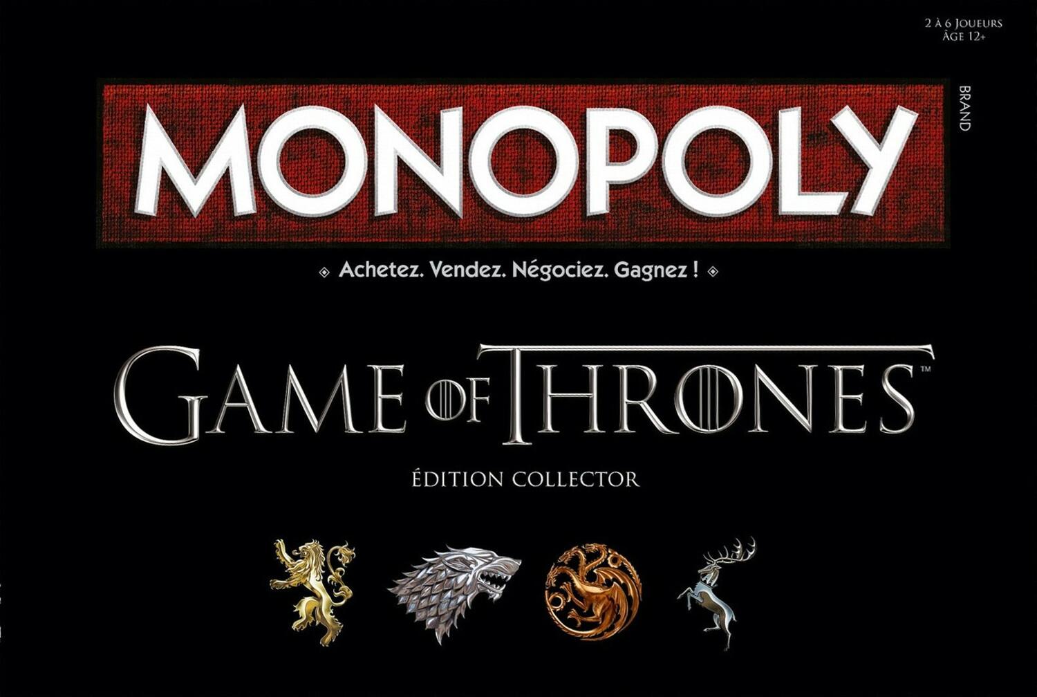 Monopoly: Game of Thrones Cover