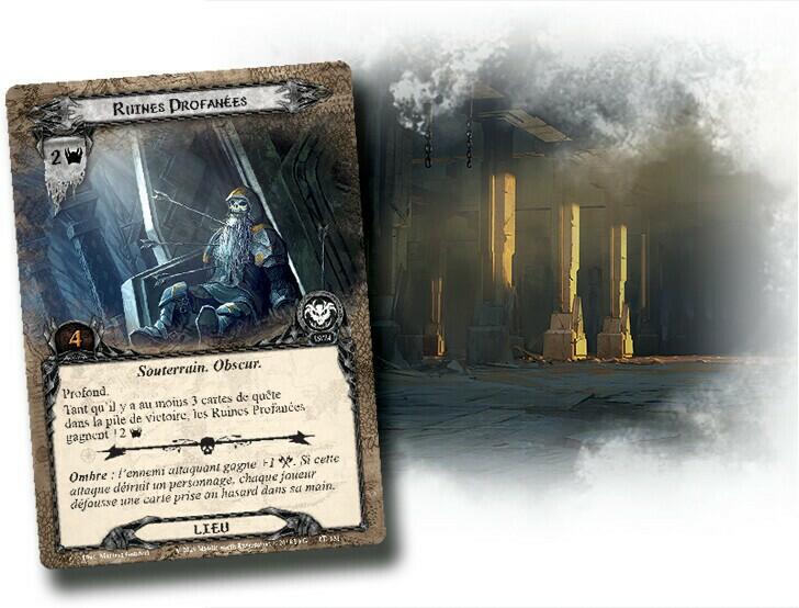 Le Seigneur des Anneaux: Le Jeu de Cartes - Mont Gundabad Carte