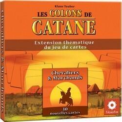 Les Colons de Catane: Jeu de Cartes - Chevaliers & Marchands Cover 3d