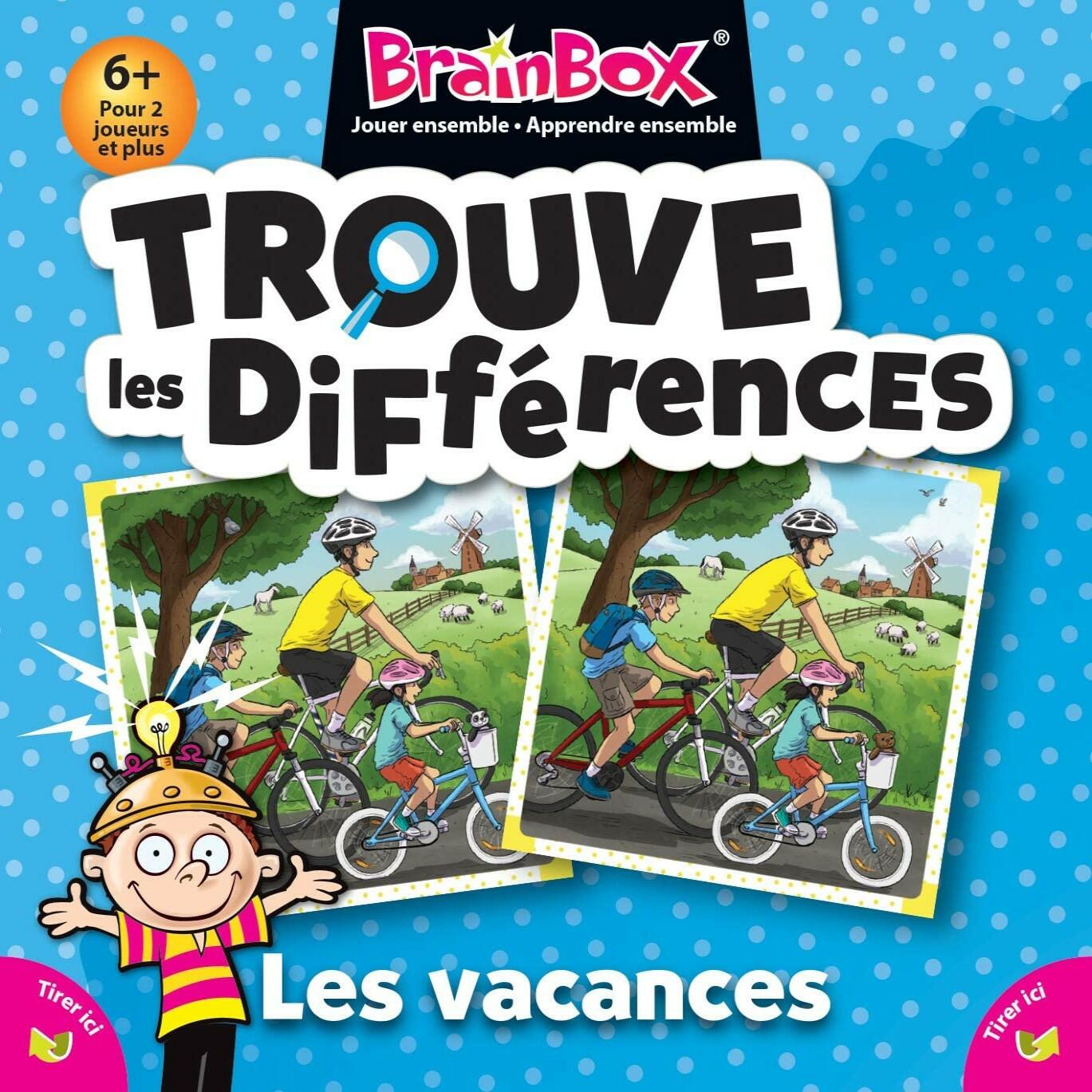 BrainBox: Trouve les Différences - Vacances Cover