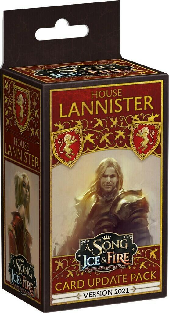 Le Trône de Fer: Le Jeu de Figurines - Maison Lannister - Paquet de Mise à Jour - Edition 2021 Cover 3d