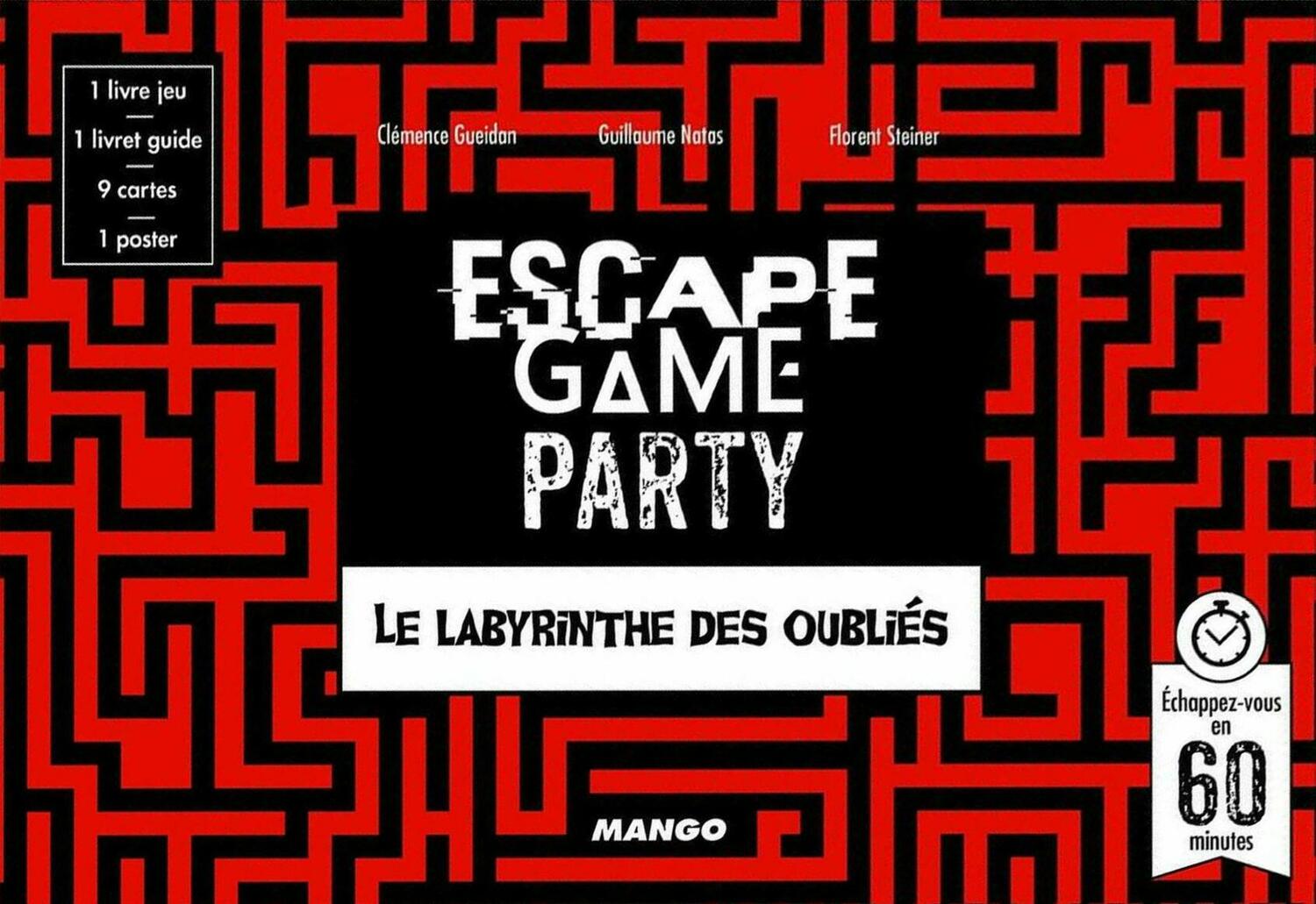 Escape Game Party: Le Labyrinthe des Oubliés Cover