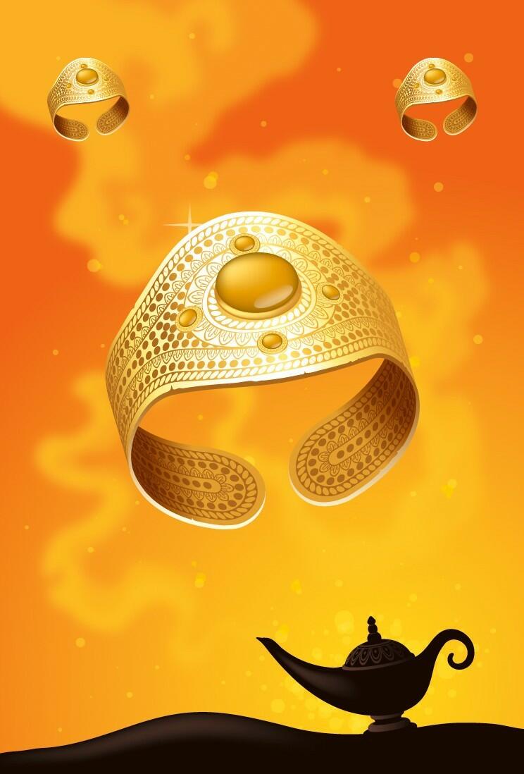 Aladin & La Lampe Merveilleuse Artwork