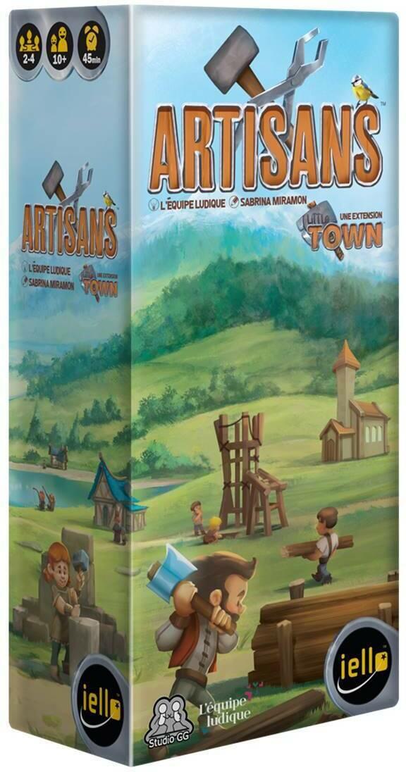 Little Town: Artisans Cover 3d