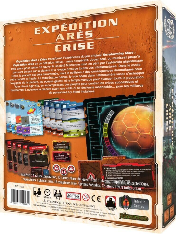 Terraforming Mars: Expédition Arès - Crise Back 3d