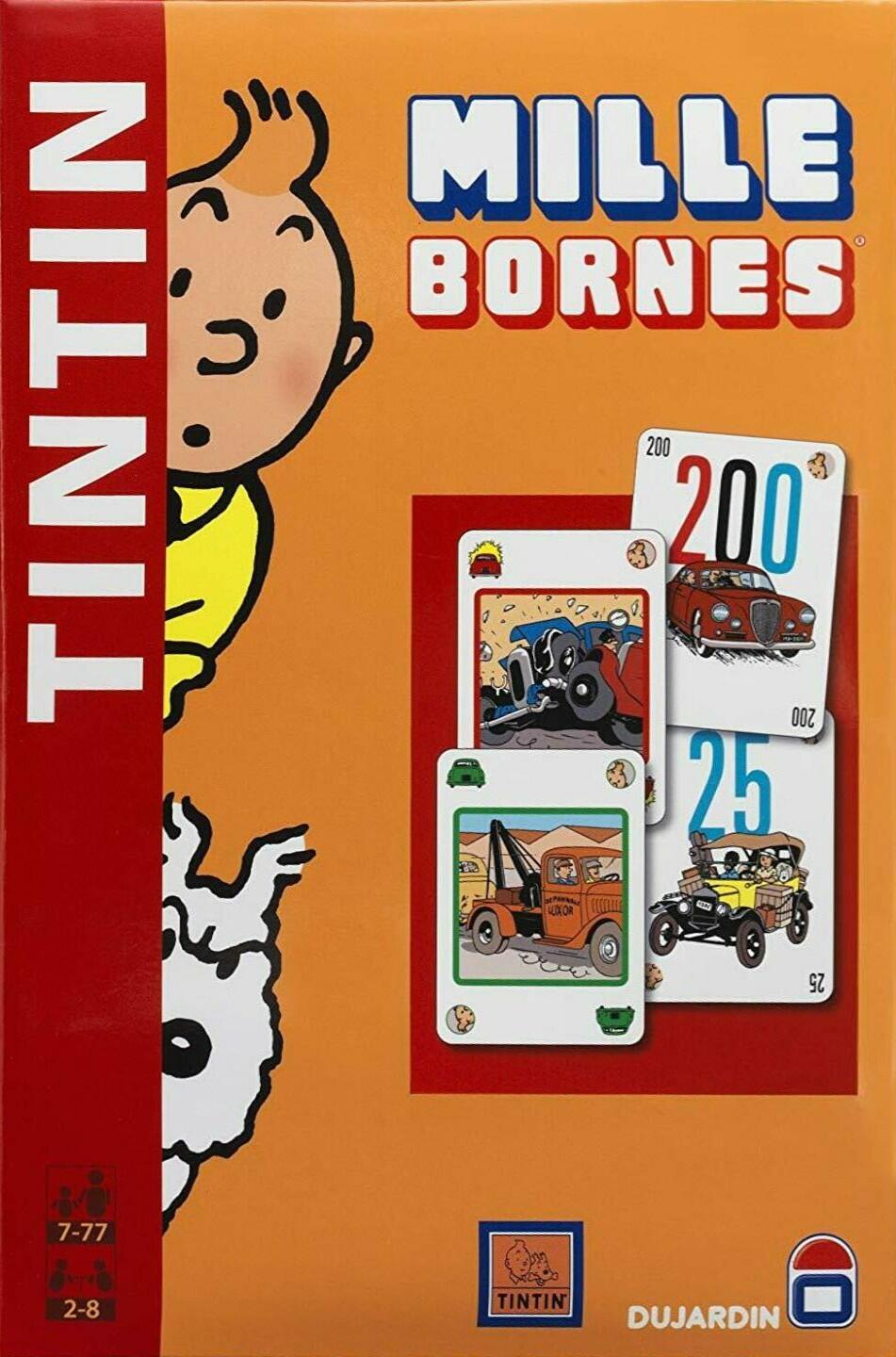 Mille Bornes: Tintin Cover