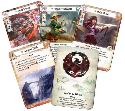 La Légende des Cinq Anneaux: Le Jeu de Cartes - Disciples du Vide Cartes