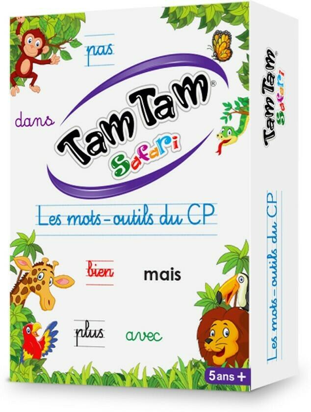 Tam Tam: Safari - Les Mots-Outils du CP Cover 3d