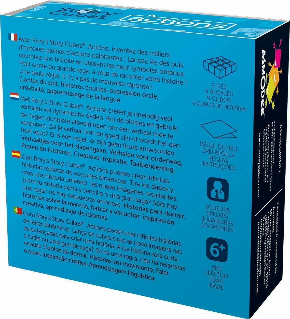 Rory's Story Cubes: Actions Back 3d