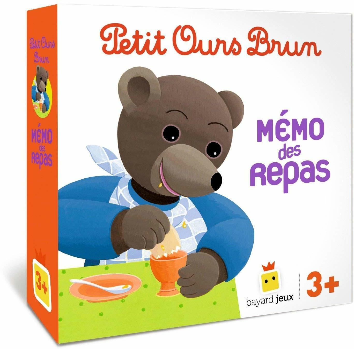 Petit Ours Brun: Mémo des Repas Cover 3d