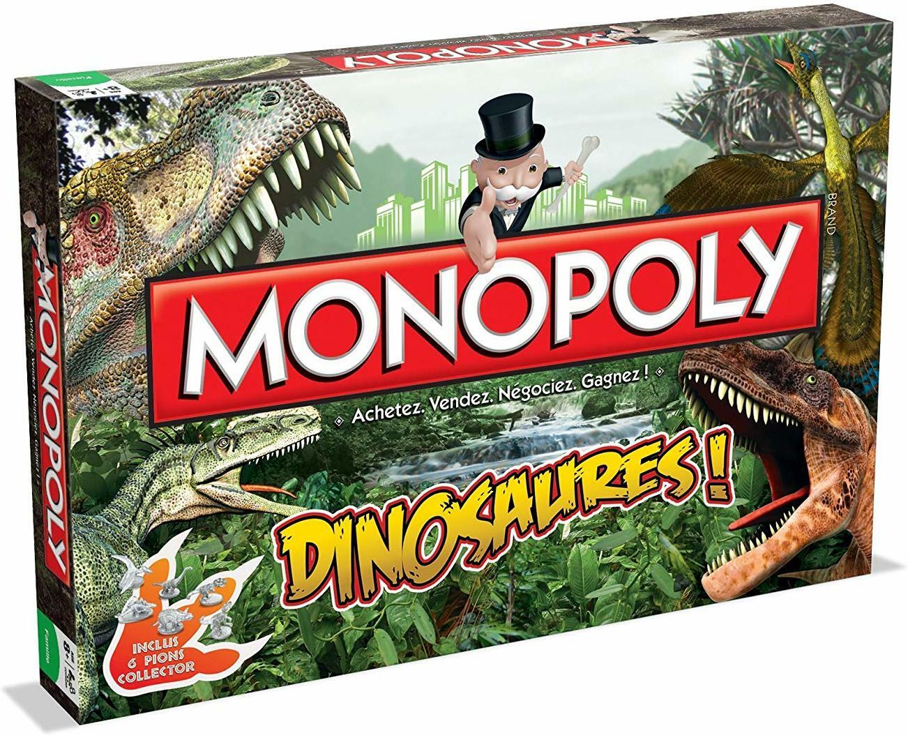 Monopoly: Dinosaures ! Cover 3d