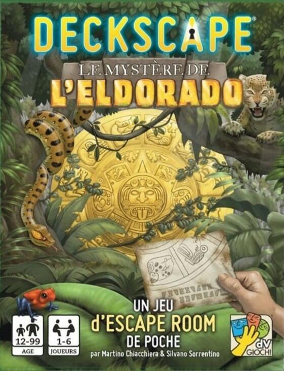 Deckscape: Le Mystère de l'Eldorado Cover