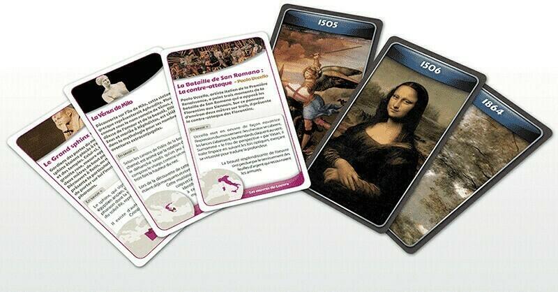 ChroniCards: Les Oeuvres de Louvre Cartes