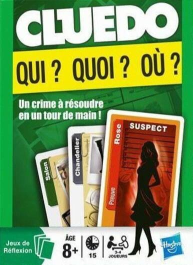 Cluedo: Qui ? Quoi ? Où ? Cover
