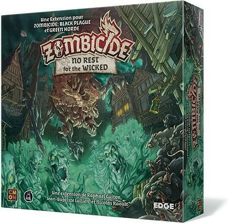 Zombicide: No Rest For The Wicked Cover 3d