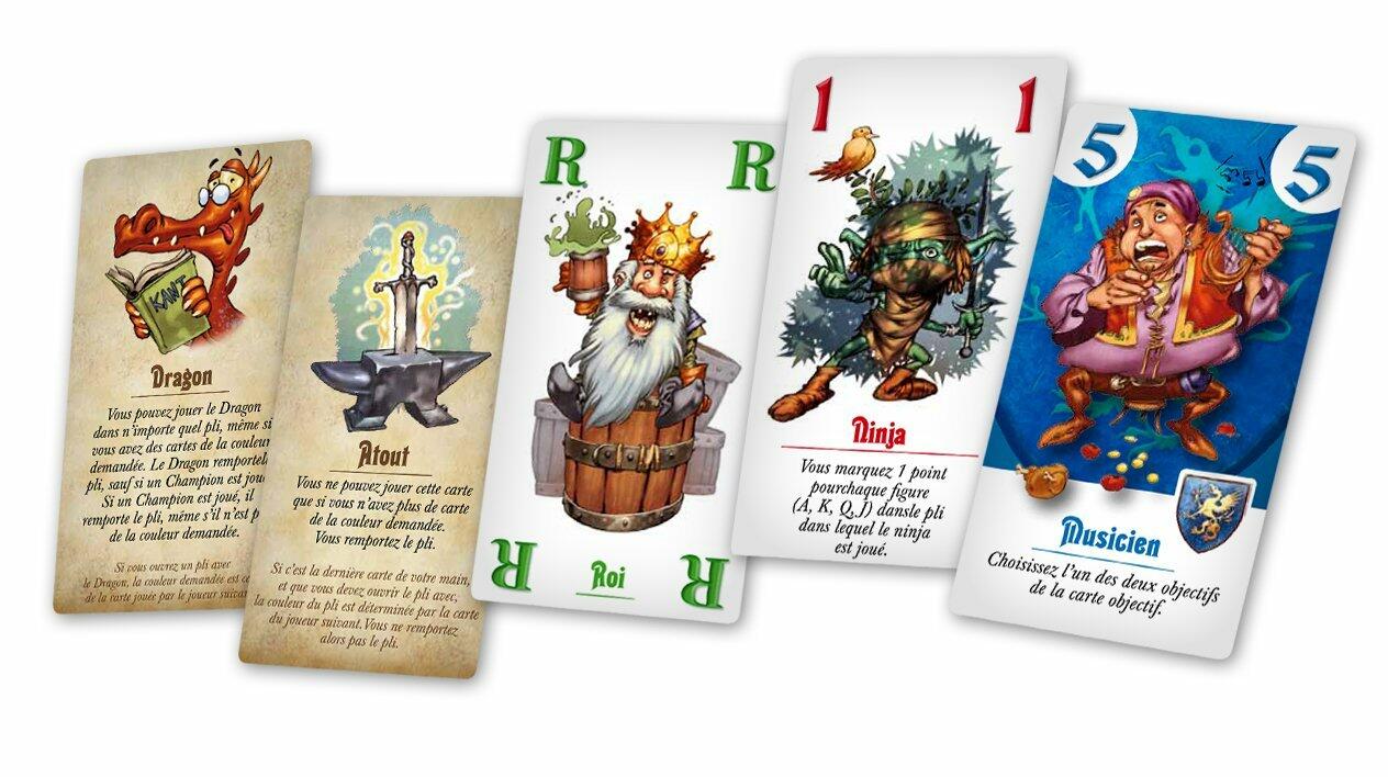 Le Roi des Nains Cartes