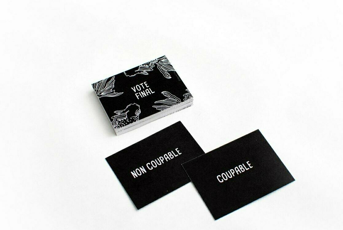 Intime Conviction n°1: L’Affaire des Poissons de Chine Cartes