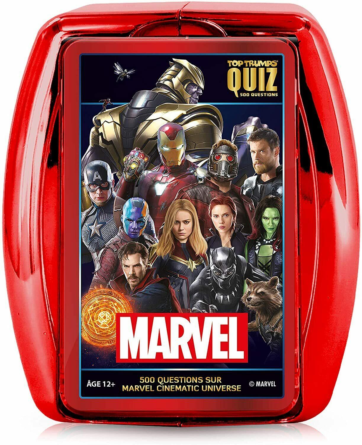 Top Trumps: Quiz - Marvel - Cinematic Universe Cover 3d