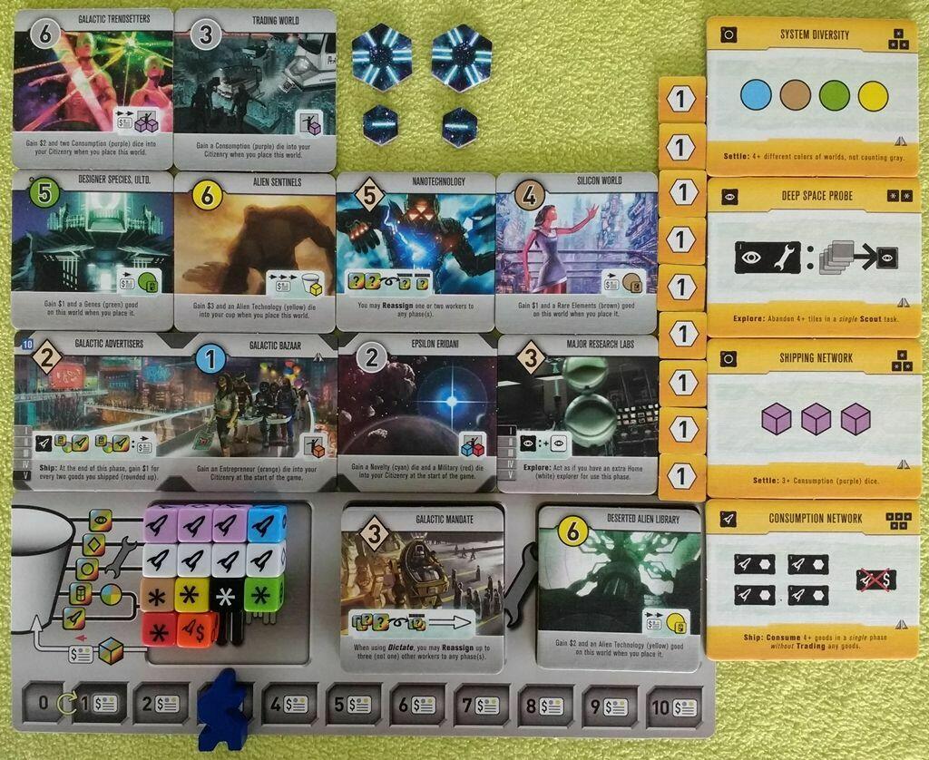 Roll for the Galaxy: Ambition Eclate