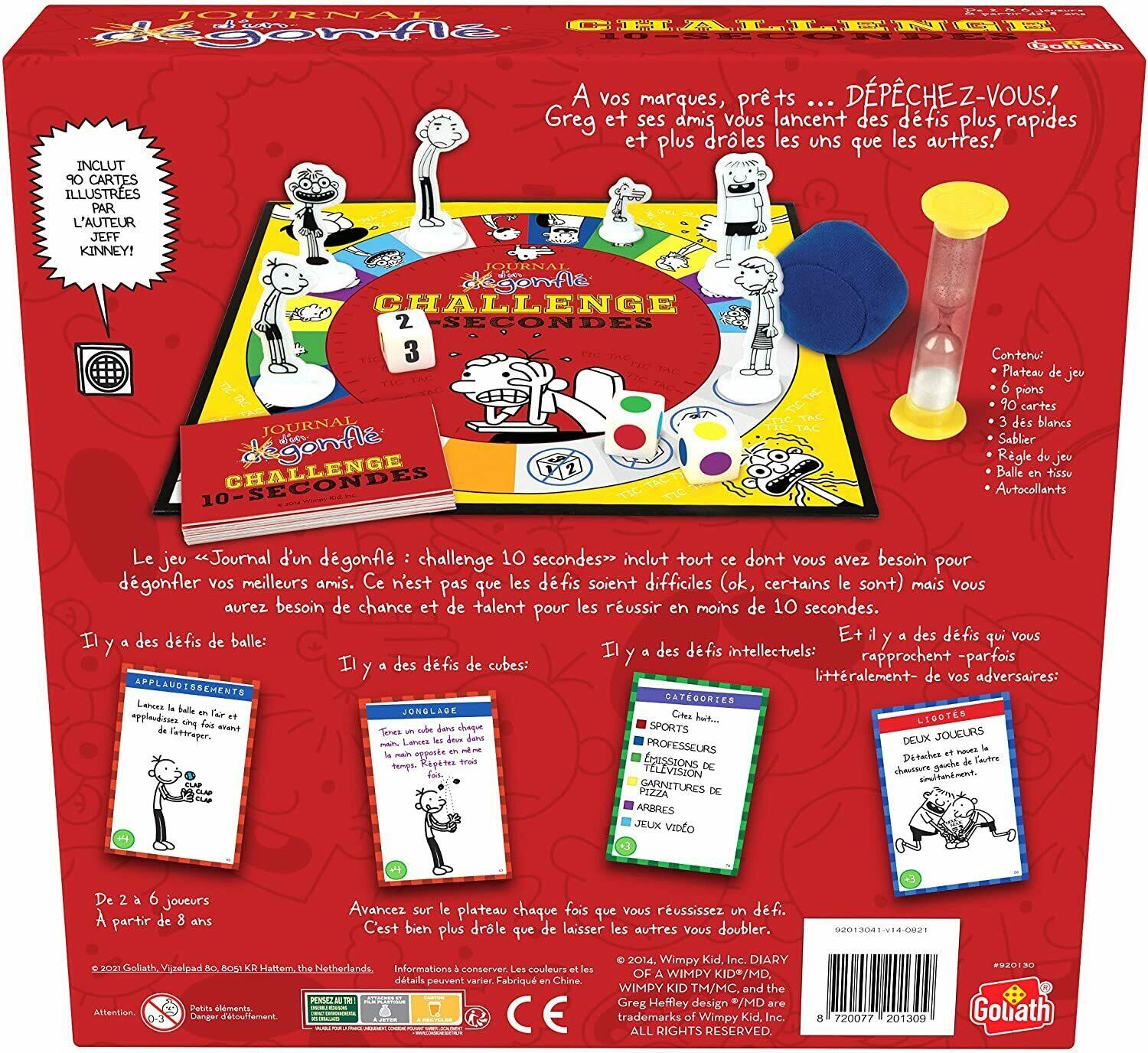 Journal d'Un Dégonflé: Challenge - 10 Secondes Back 3d