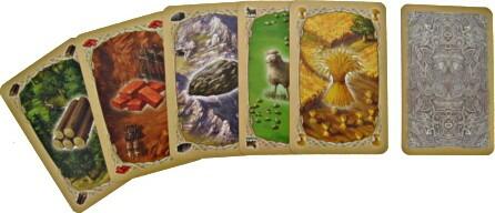 Catane: Le Jeu de Cartes Cartes