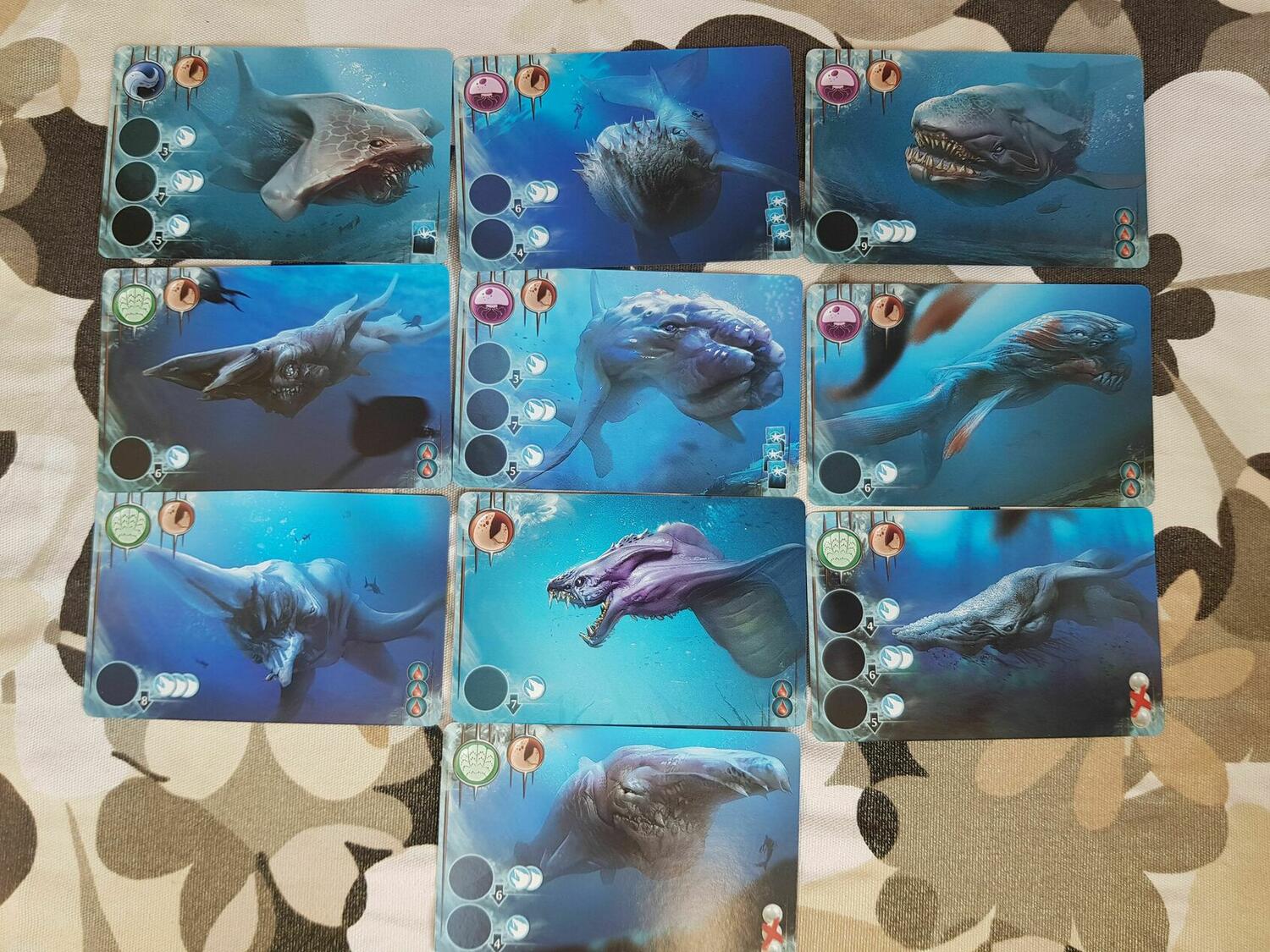 Abyss: Leviathan Cartes