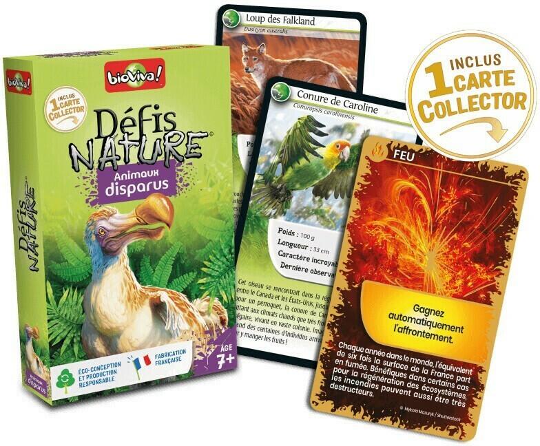 Défis Nature: Animaux Disparus Eclate