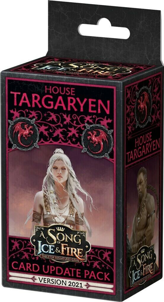 Le Trône de Fer: Le Jeu de Figurines - Maison Targaryen - Paquet de Mise à Jour - Edition 2021 Cover 3d
