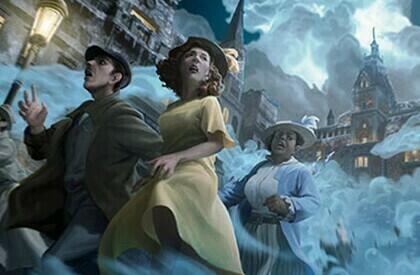 Horreur à Arkham: Le Jeu de Cartes - La Guerre des Dieux Extérieurs Artwork