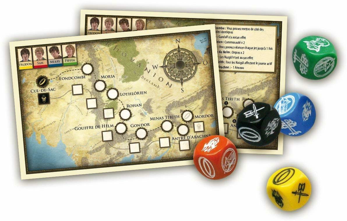 Le Seigneur des Anneaux: Voyage au Mordor Eclate